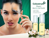 NUOVI SIERI E GEL OCCHI COLOSTRUM+  COSMETICA NATURALE.